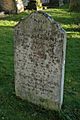 Garner headstone with eitaph, Houghton, Cambridgeshire