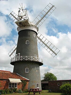 Great Bircham tower mill - geograph.org.uk - 1299641