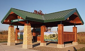 Great River Bluffs State Park welcome center