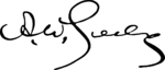 Greely A W signature.svg