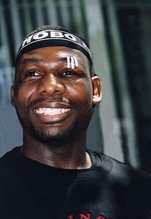 Hasim Rahman in 2001