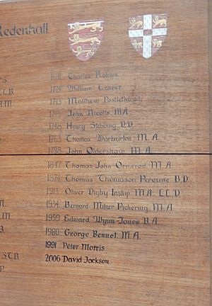 Henry Stebbing 1748 (List of Rectors Redenhall Church)