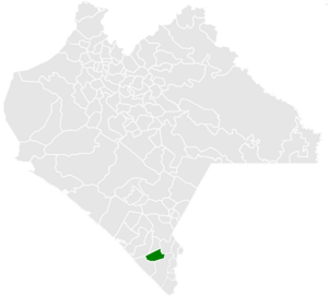 Municipality of Huehuetán in Chiapas