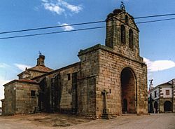 Parish church of t. John the Baptist in Villar de la Yegua.