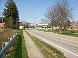 Intersection of State Routes 134 and 138 in Buford, Ohio
