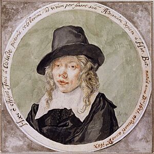 Isaac van Ostade, by Cornelis Dusart