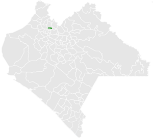 Municipality of Ixhuatán in Chiapas