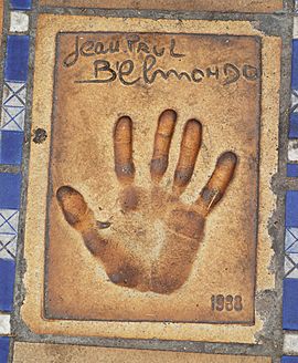 Jean-Paul Belmondo Handprint
