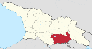 Location of Kvemo Kartli