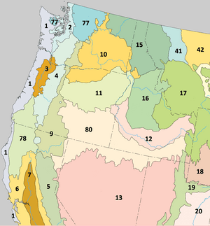 Level III ecoregions, Pacific Northwest.png