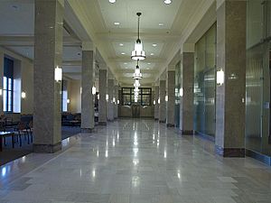 Lobby, United States Courthouse, Davenport, Iowa