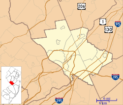Drumthwacket is located in Mercer County, New Jersey