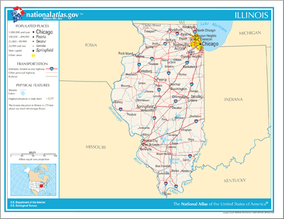 Geography Of Illinois Facts For Kids