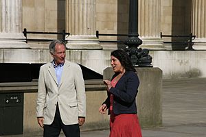 Michael Buerk and Bettany Hughes