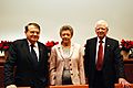 Montagnier-Barré-Sinoussi-zur Hausen-press conference Dec 06th, 2008-1