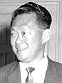 Mr. Lee Kuan Yew Mayoral reception 1965 (cropped)