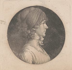 Mrs. David Meade Randolph, head-and-shoulders portrait, right profile LCCN2007677865 (cropped).jpg