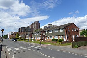 Northwest Facing View along Faraday Avenue, Sidcup