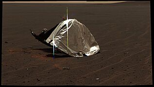 Opportunity heat shield Sol335B P2364 L456-B339R1