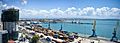 Panorama of Durres Port