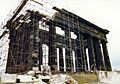 Penshaw Monument Circa 1979, during underpinning
