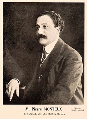 Pierre Monteux, Conductor of the Ballets Russes (c1911-1914) - Gallica