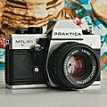 Praktica MTL 50 with Pentacon 50 mm f 1.8