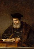 Rembrandt Scholar at the Lectern