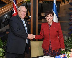 Reuven Rivlin host the New Zealand Governor General, October 2017 (7043)