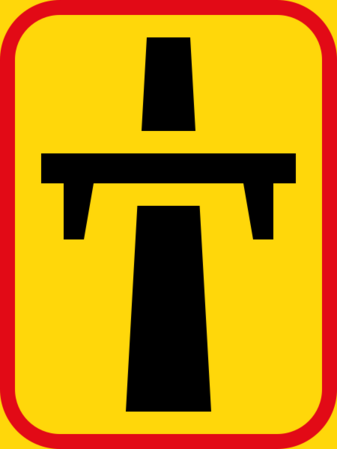 SADC road sign TR402