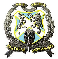 SANDF Pretoria Highlanders emblem