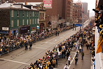 SB43 parade route