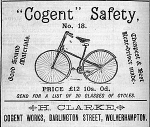 Safety bicycle 1887