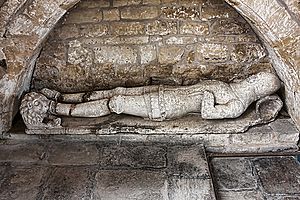 Sir Roger de Bellar's Tomb (1326), Kirby Bellars Leicestershire