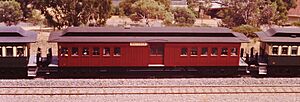 South Australian Railways clerestory-roofed suburban baggage car (56 feet long model)