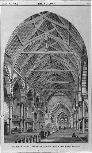 St Jude Courtfield Gdns Interior 1871