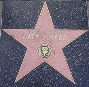 Star of Katy Jurado in the Hollywood Walk of Fame