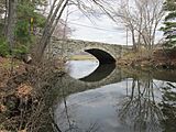 Stone Arch Bridge on Hartford Ave, 2013, Uxbridge MA