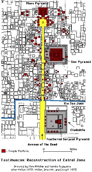 Teotihucan layout