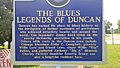 The Blues Legends Of Duncan Blues Trail Marker