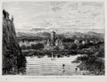 The old church of St Cuthbert's and the North Loch