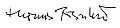 Thomas Bernhard (signature)