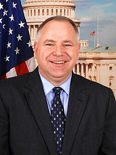 Tim Walz, official portrait, 110th Congress (cropped)
