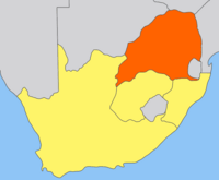 Transvaal map