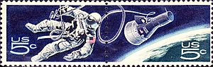 US Space Walk 1967 Issue-5c