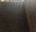 Vann House burn marks, Sept 2017