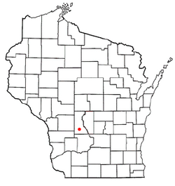 Location of Lindina, Wisconsin