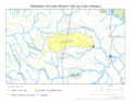 Watershed of Hudson Branch (Spring Creek tributary)