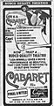 1972 - Capri Theater Ad - 12 May MC - Allentown PA