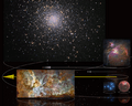 1e17m comparison 100 light years nebula clusters